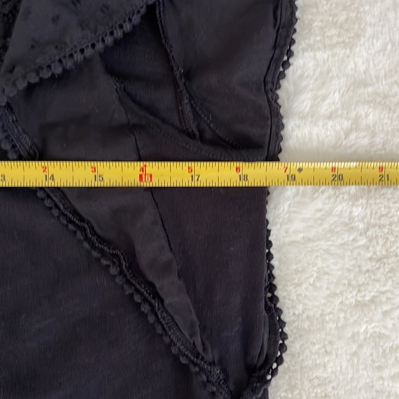 Caslon Pintuck Yoke Flutter Sleeves Top S - Picture 4 of 8